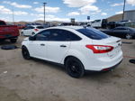 2014 Ford Focus S White vin: 1FADP3E26EL441233