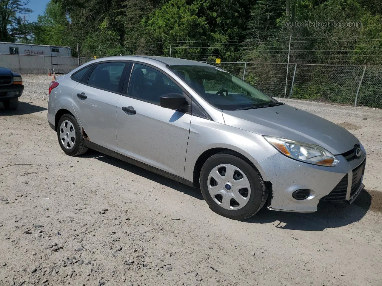 2013 Ford Focus S Silver vin: 1FADP3E27DL133597