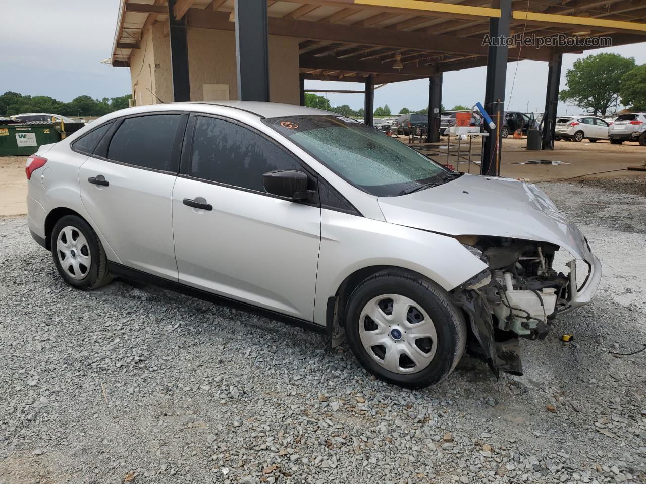 2013 Ford Focus S Silver vin: 1FADP3E27DL369375