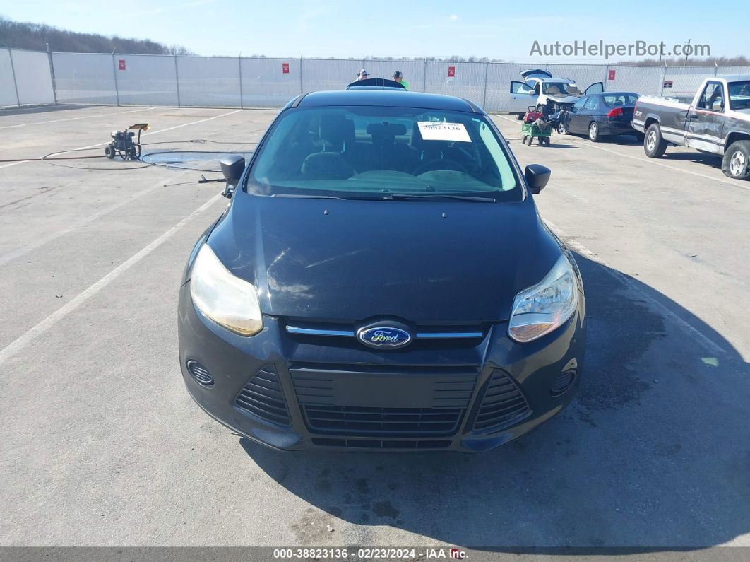 2014 Ford Focus S Черный vin: 1FADP3E27EL405115