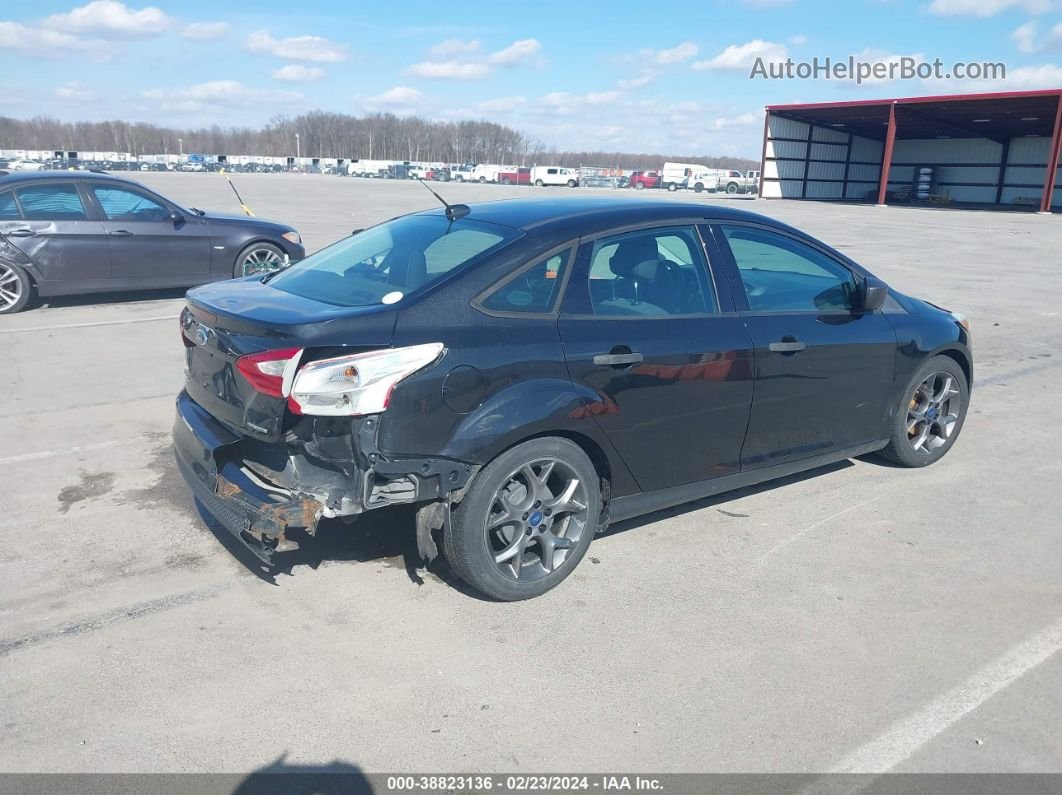 2014 Ford Focus S Черный vin: 1FADP3E27EL405115