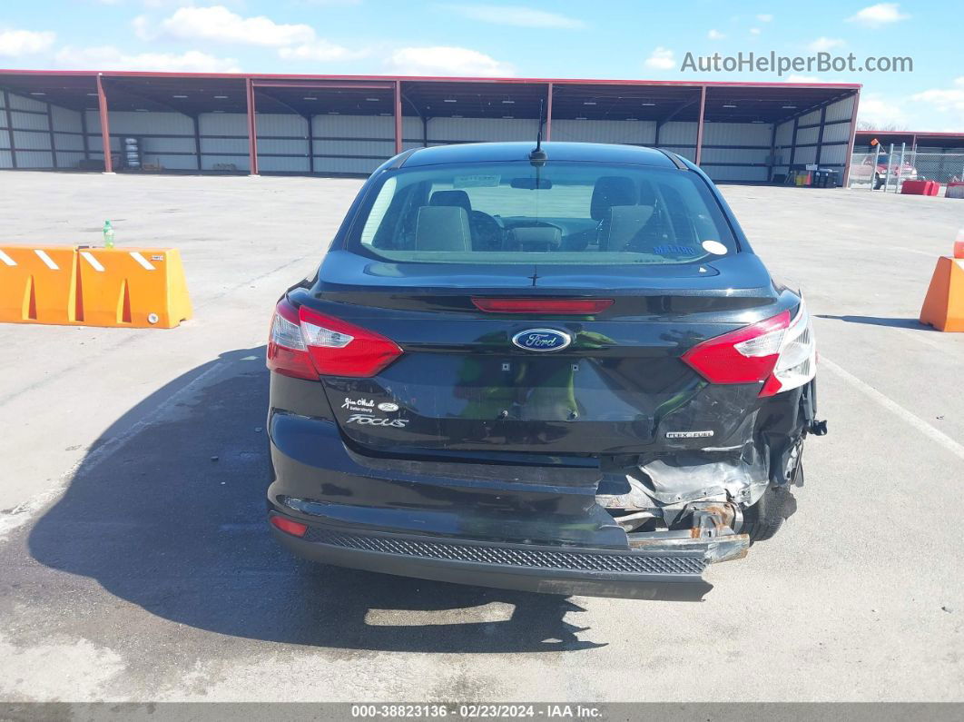 2014 Ford Focus S Black vin: 1FADP3E27EL405115