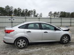 2017 Ford Focus S Silver vin: 1FADP3E27HL279231