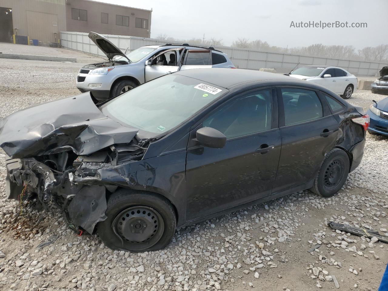 2013 Ford Focus S Black vin: 1FADP3E28DL276851