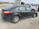 2013 Ford Focus S Black vin: 1FADP3E28DL276851