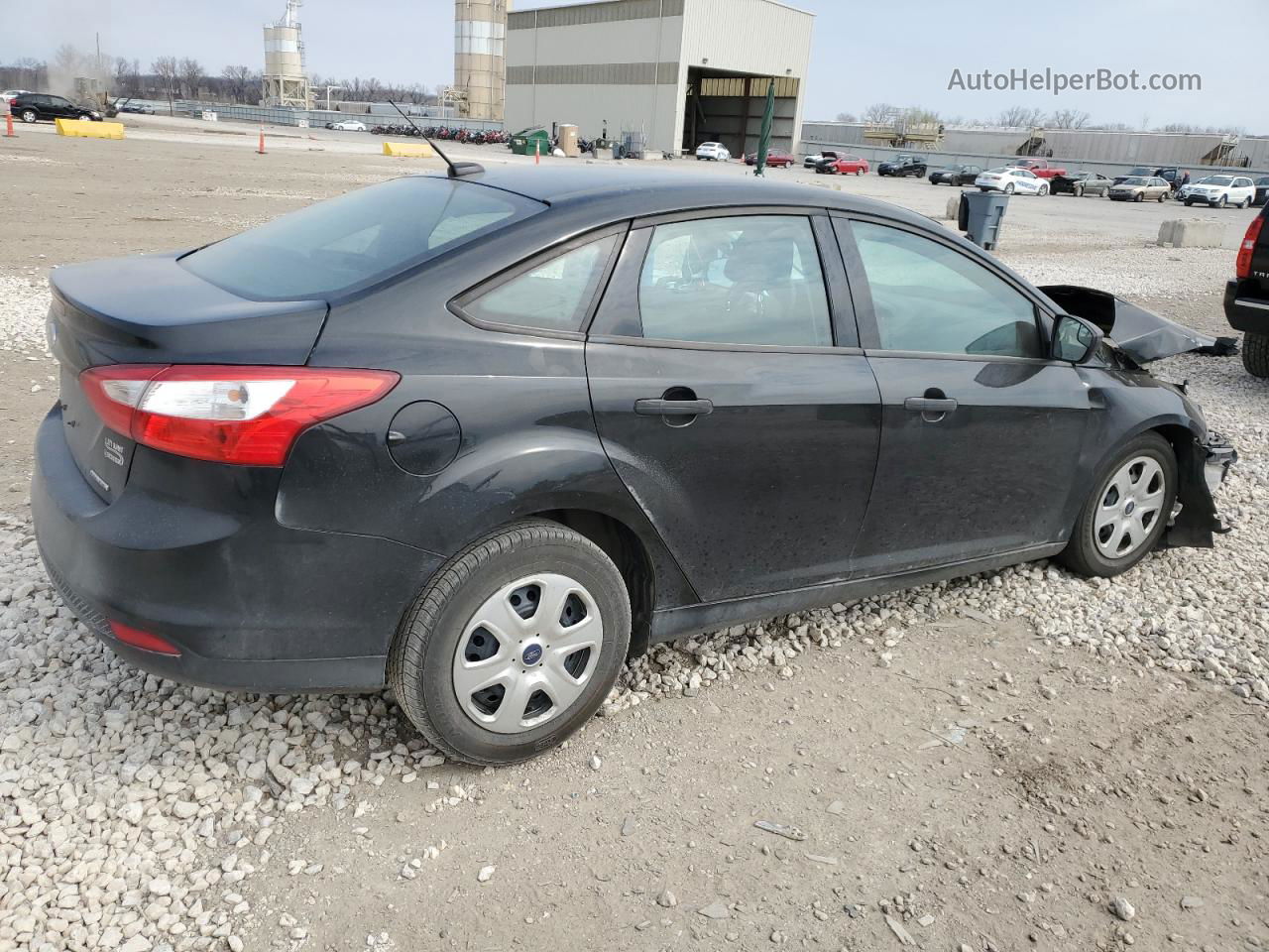 2013 Ford Focus S Black vin: 1FADP3E28DL276851