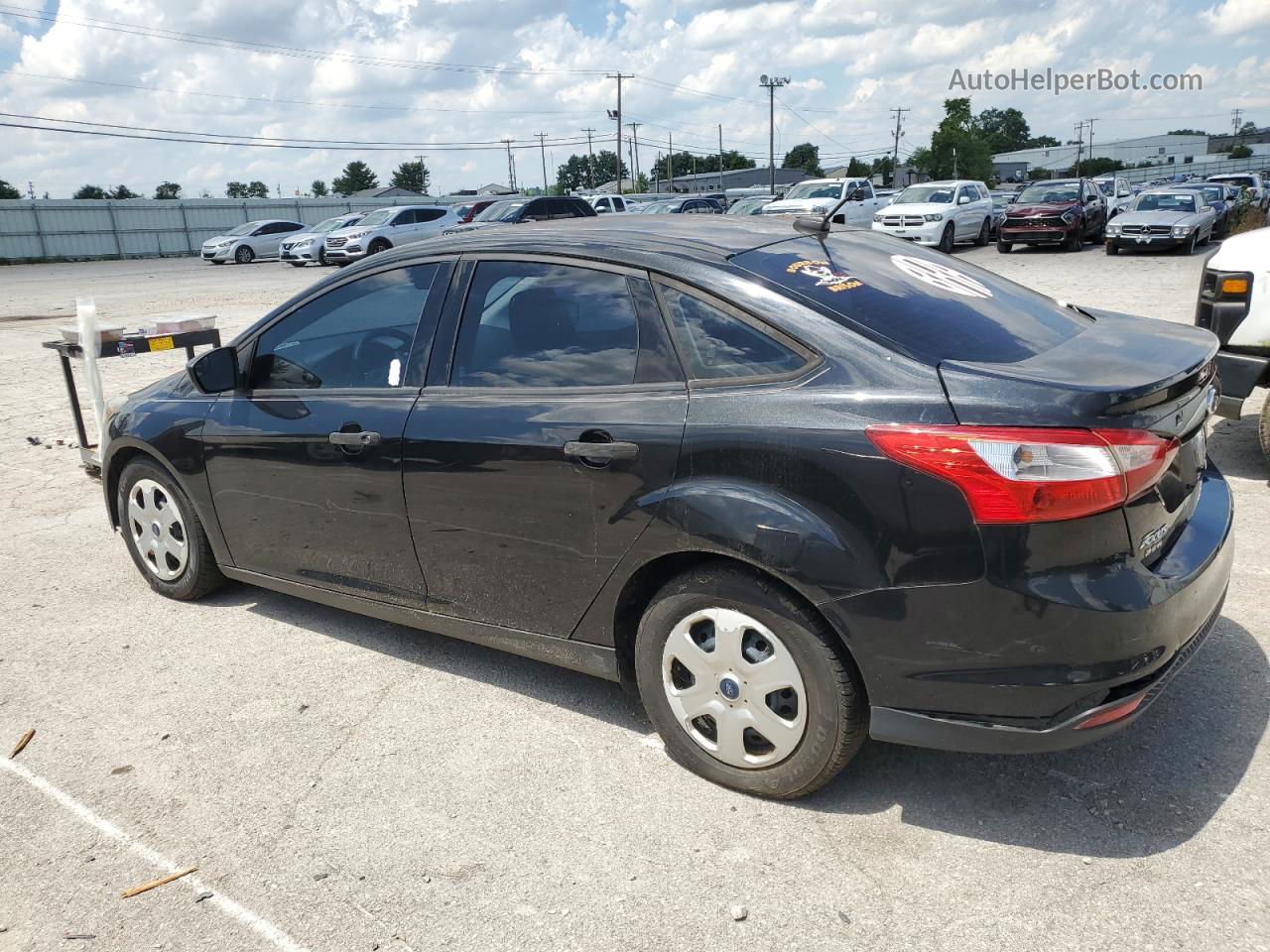 2013 Ford Focus S Black vin: 1FADP3E28DL369272