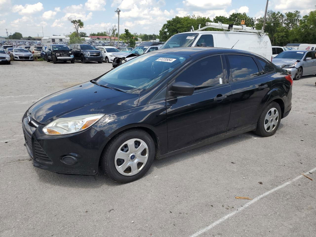 2013 Ford Focus S Black vin: 1FADP3E28DL369272