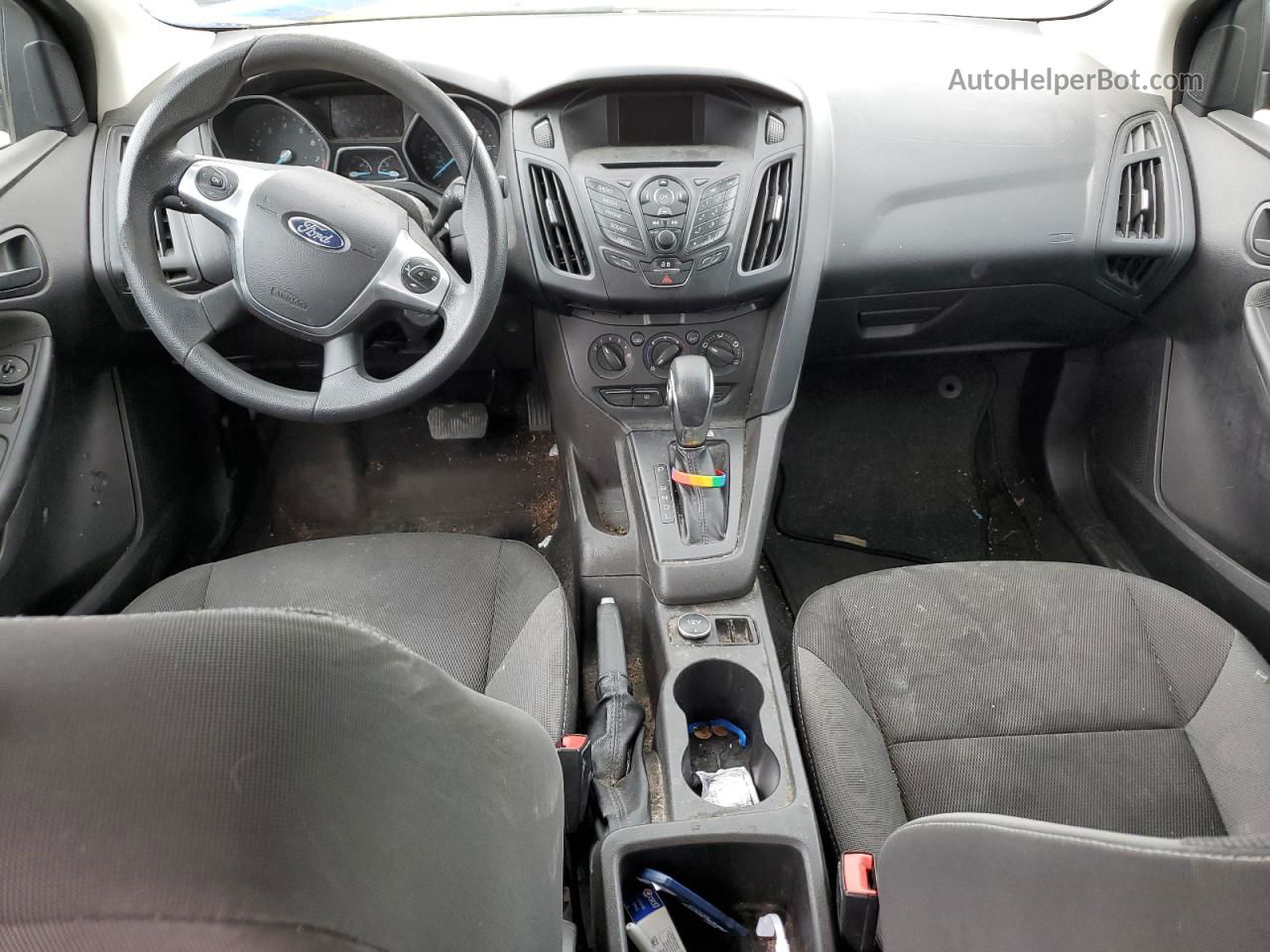 2014 Ford Focus S Белый vin: 1FADP3E29EL132534