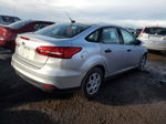 2018 Ford Focus S Silver vin: 1FADP3E29JL270133