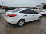 2018 Ford Focus S White vin: 1FADP3E2XJL302927