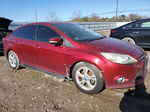 2013 Ford Focus Se Темно-бордовый vin: 1FADP3F20DL106630