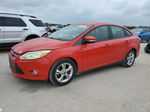 2013 Ford Focus Se Red vin: 1FADP3F20DL106921