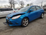 2013 Ford Focus Se Blue vin: 1FADP3F20DL113772