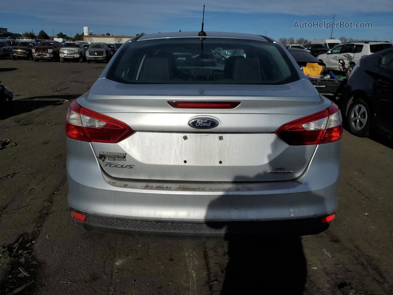 2013 Ford Focus Se Серебряный vin: 1FADP3F20DL200510