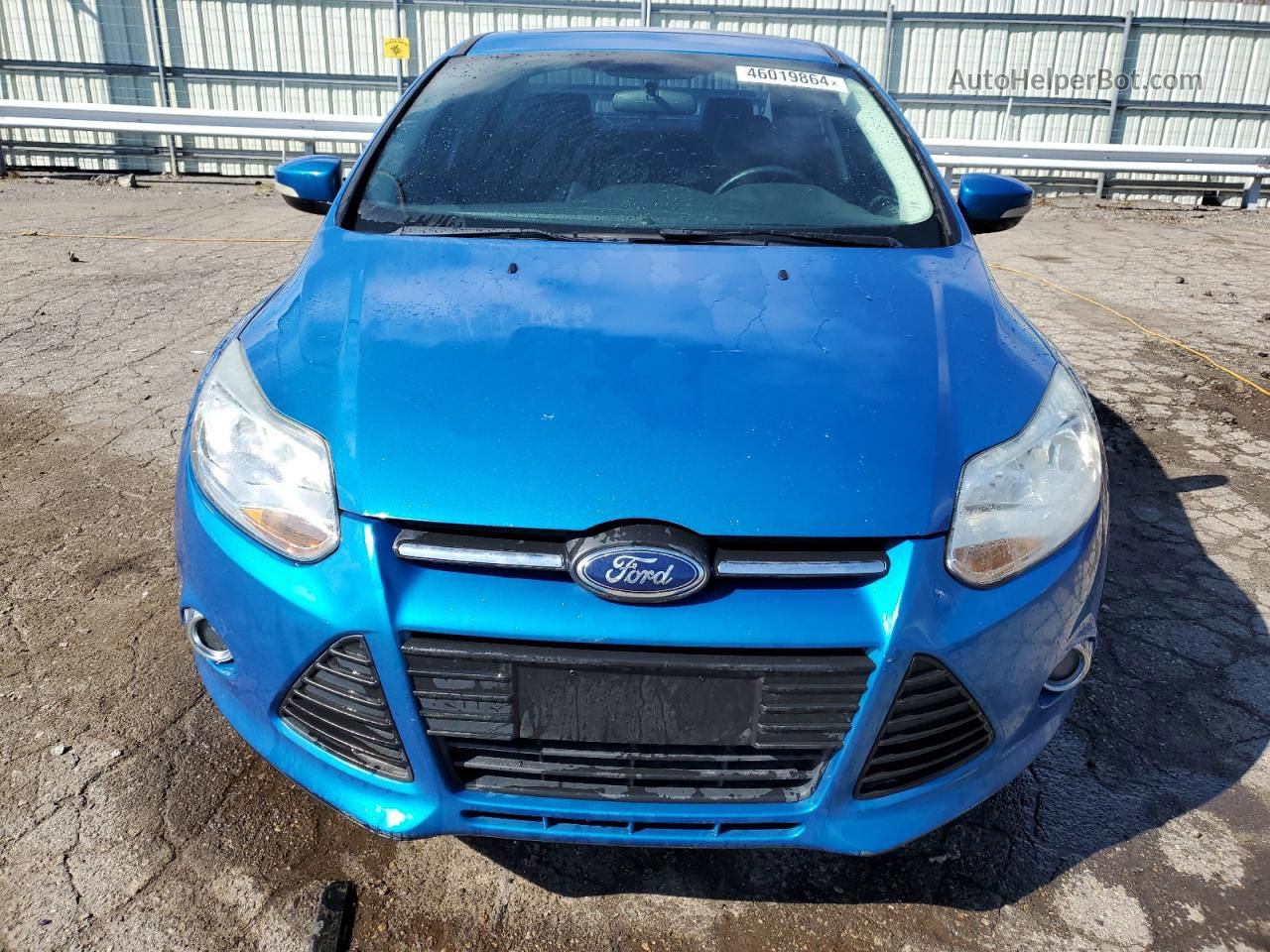 2013 Ford Focus Se Синий vin: 1FADP3F20DL218926