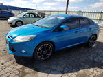 2013 Ford Focus Se Blue vin: 1FADP3F20DL218926