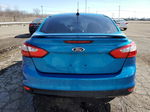 2013 Ford Focus Se Blue vin: 1FADP3F20DL218926