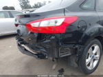 2013 Ford Focus Se Black vin: 1FADP3F20DL222006