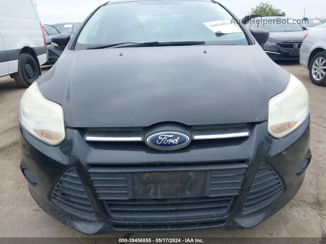 2013 Ford Focus Se Black vin: 1FADP3F20DL222006