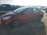 2013 Ford Focus Se Burgundy vin: 1FADP3F20DL233216