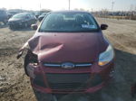 2013 Ford Focus Se Burgundy vin: 1FADP3F20DL233216