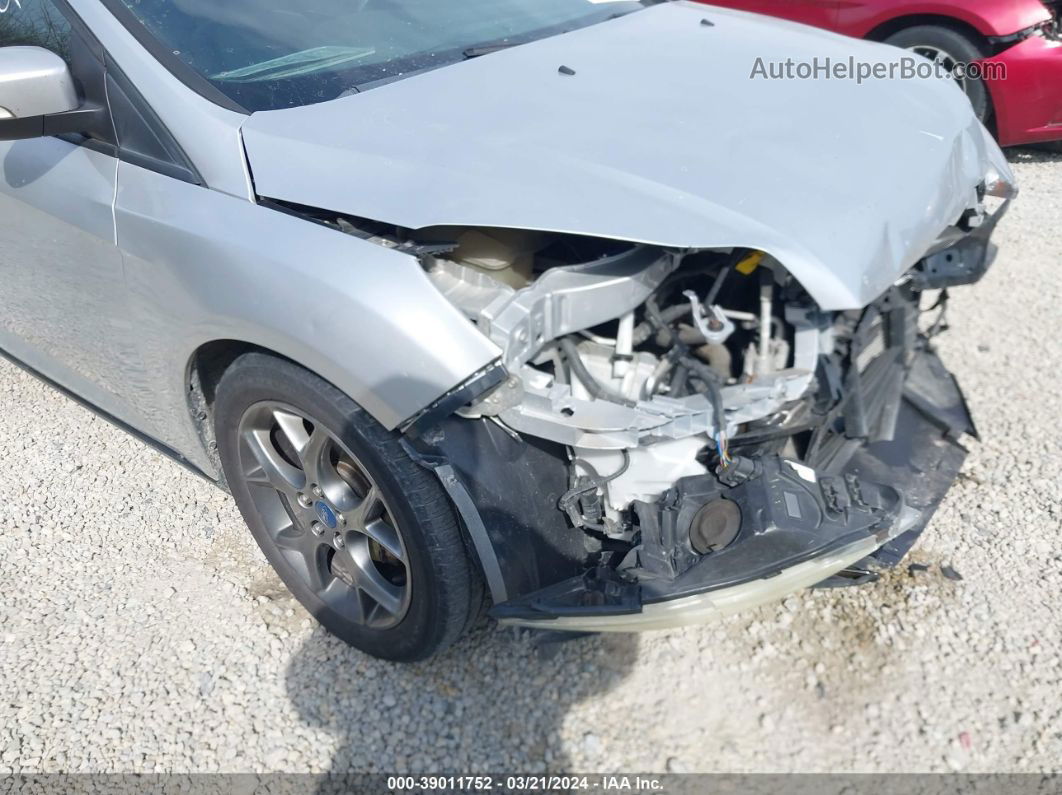 2013 Ford Focus Se Silver vin: 1FADP3F20DL236181