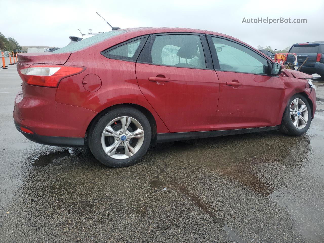 2013 Ford Focus Se Красный vin: 1FADP3F20DL274428