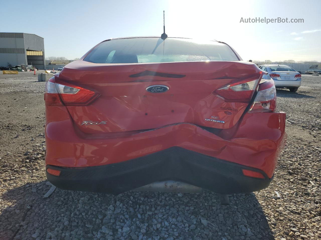 2013 Ford Focus Se Red vin: 1FADP3F20DL276941