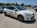 2013 Ford Focus Se White vin: 1FADP3F20DL283193