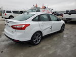 2013 Ford Focus Se White vin: 1FADP3F20DL285008