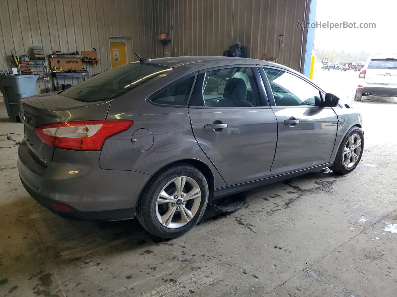 2013 Ford Focus Se Gray vin: 1FADP3F20DL293917