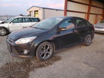 2013 Ford Focus Se Black vin: 1FADP3F20DL322011