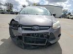 2014 Ford Focus Se Gray vin: 1FADP3F20EL157823