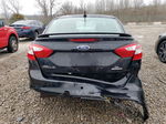 2014 Ford Focus Se Black vin: 1FADP3F20EL167462