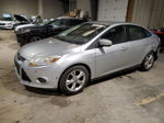 2014 Ford Focus Se Серебряный vin: 1FADP3F20EL172161