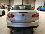 2014 Ford Focus Se Silver vin: 1FADP3F20EL172161