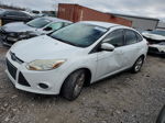 2014 Ford Focus Se White vin: 1FADP3F20EL179403