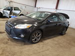 2014 Ford Focus Se Black vin: 1FADP3F20EL251183