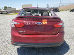 2014 Ford Focus Se Red vin: 1FADP3F20EL294499