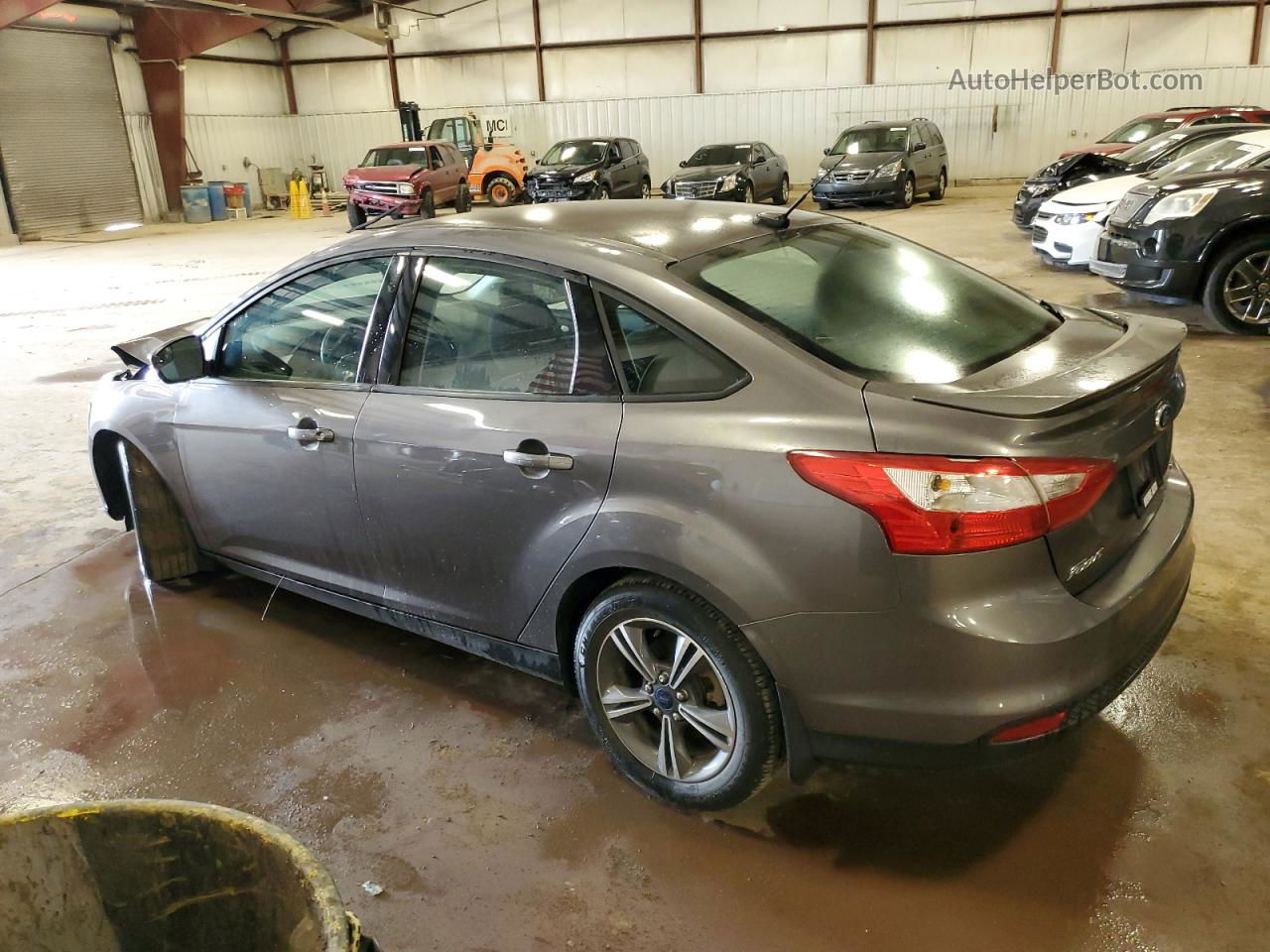 2014 Ford Focus Se Charcoal vin: 1FADP3F20EL308756