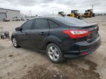 2014 Ford Focus Se Black vin: 1FADP3F20EL317666