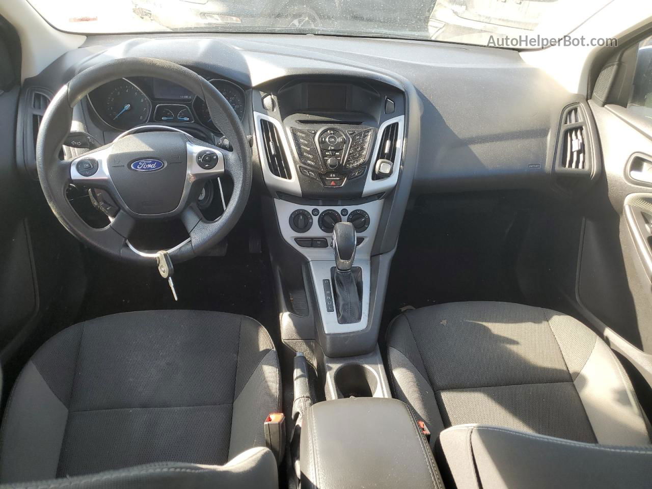 2014 Ford Focus Se Серый vin: 1FADP3F20EL339568