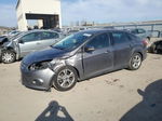 2014 Ford Focus Se Gray vin: 1FADP3F20EL339568