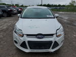 2014 Ford Focus Se White vin: 1FADP3F20EL388995