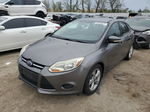 2014 Ford Focus Se Gray vin: 1FADP3F20EL406816