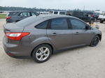 2014 Ford Focus Se Gray vin: 1FADP3F20EL440190