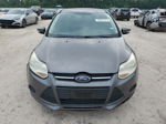 2014 Ford Focus Se Gray vin: 1FADP3F20EL440190