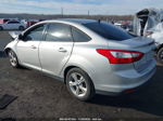 2014 Ford Focus Se Silver vin: 1FADP3F20EL457135