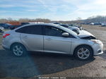 2014 Ford Focus Se Silver vin: 1FADP3F20EL457135